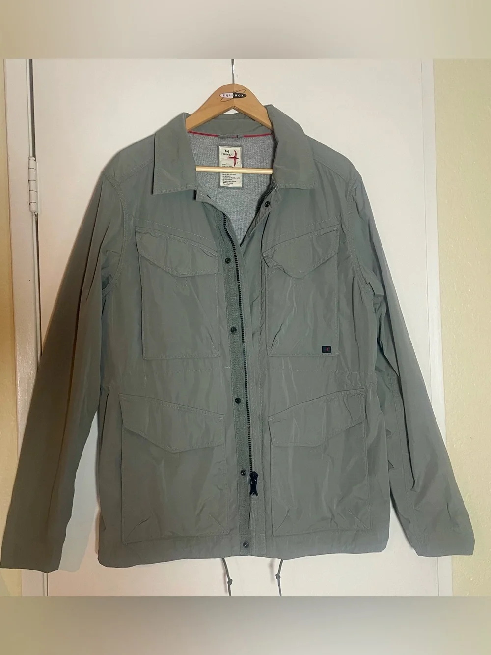 RELWEN Utility Field Jacket Combat Military Inspired Green Men's Size medium